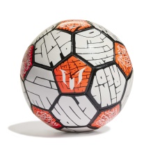 adidas Football - Training Ball Messi Club white/orange - 1 Ball